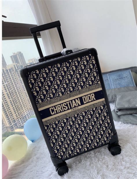christian dior luggage